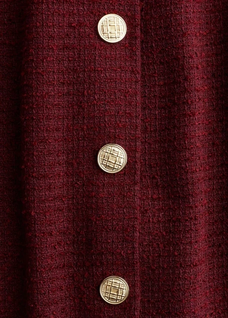 Плаття H&M 16531 Темний червоний XL (1291) - Фото 2 Плаття H&M 16531 Темний червоний XL (1291) - зображення 2