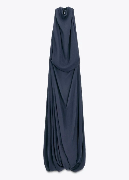 Плаття ZARA 17100 Темний синій S (8259) - Фото 3 Плаття ZARA 17100 Темний синій S (8259) - зображення 3