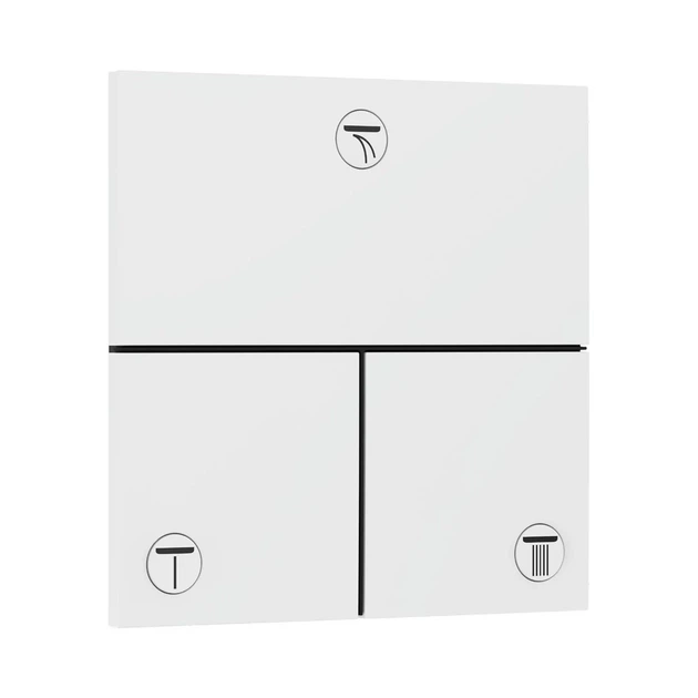 HANSGROHE ShowerSelect Comfort E Вентиль на 3 потребителя, белый матовый (15573700) - Фото 1 HANSGROHE ShowerSelect Comfort E Вентиль на 3 потребителя, белый матовый (15573700) - изображение 1