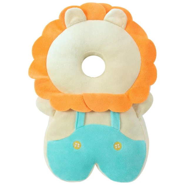 Подушка-рюкзак для захисту голови та спини малюка JJ OVCE Orange-blue - Фото 1 Подушка-рюкзак для захисту голови та спини малюка JJ OVCE Orange-blue - зображення 1