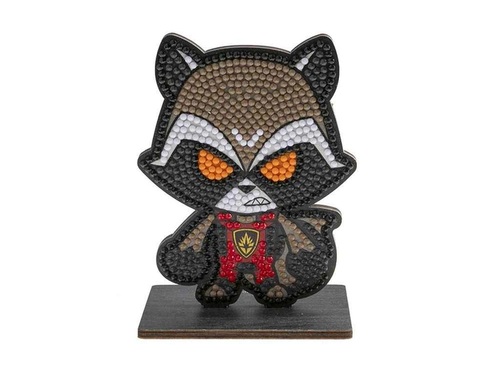 Набір для творчості CRYSTAL ART "Єнот Ракета" арт.CAFGR-MCU012 - зображення 4