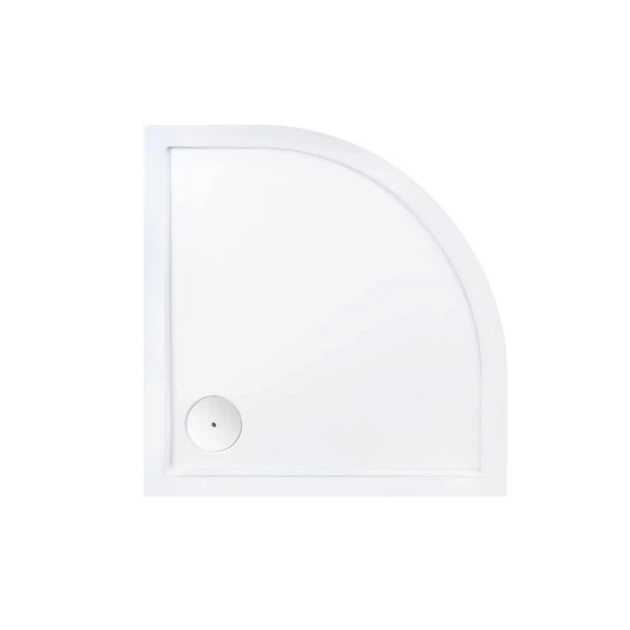 Душевой поддон акриловый угловой Qtap Robin 80x80x12 см + сифон - изображение 8