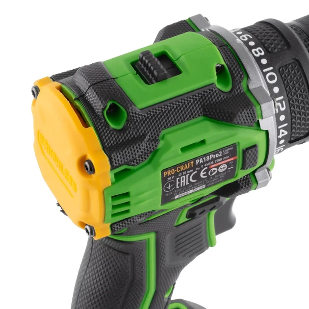 Шуруповерт Procraft PA18Pro2 - Фото 2 Шуруповерт Procraft PA18Pro2 - изображение 2