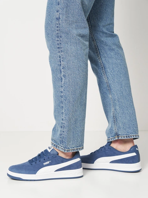 Чоловічі кеди низькі Puma Court Classic Clean 40268004 41 (7.5UK) 26.5 см Dark Indigo-Puma White (4069156758445) - зображення 2