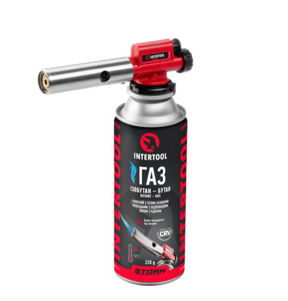 Горелка газовая Intertool GB-0027 - изображение 4