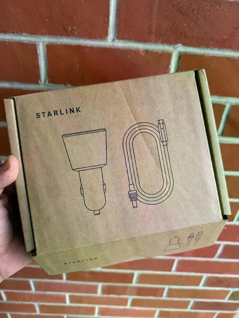 Starlink Старлінк Mini Car adapter, автомобільний адаптер для Starlink mini, адаптер в прикурювач, живлення від прикурювача для Starlink - зображення 3