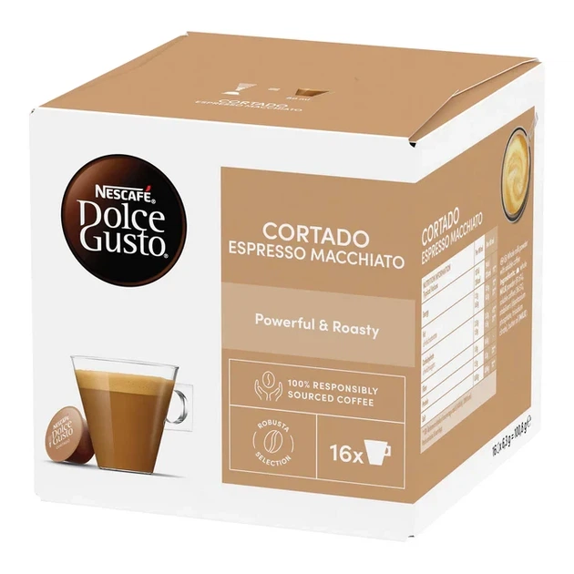 Капсули Nescafe Dolce Gusto Cortado нескафе дольче густо кортадо 16 шт - зображення 2