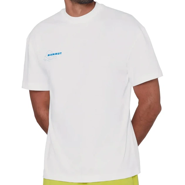 Футболка Mammut BaseRelaxed T-Shirt Glacier L white - изображение 2