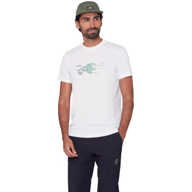 Футболка Mammut Mountain T-Shirt Fruendenhorn XL white - Фото 2 Футболка Mammut Mountain T-Shirt Fruendenhorn XL white - зображення 2