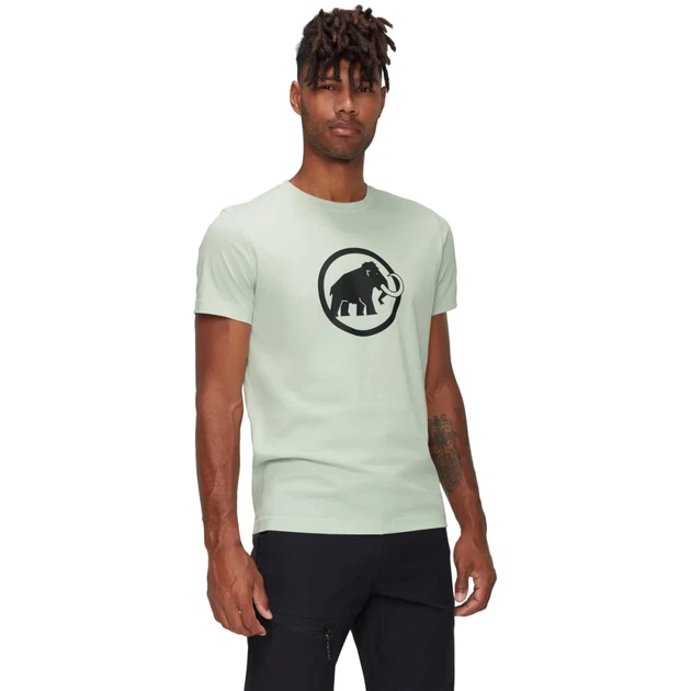 Футболка Mammut Core T-Shirt Men Classic L silver sage - Фото 2 Футболка Mammut Core T-Shirt Men Classic L silver sage - изображение 2