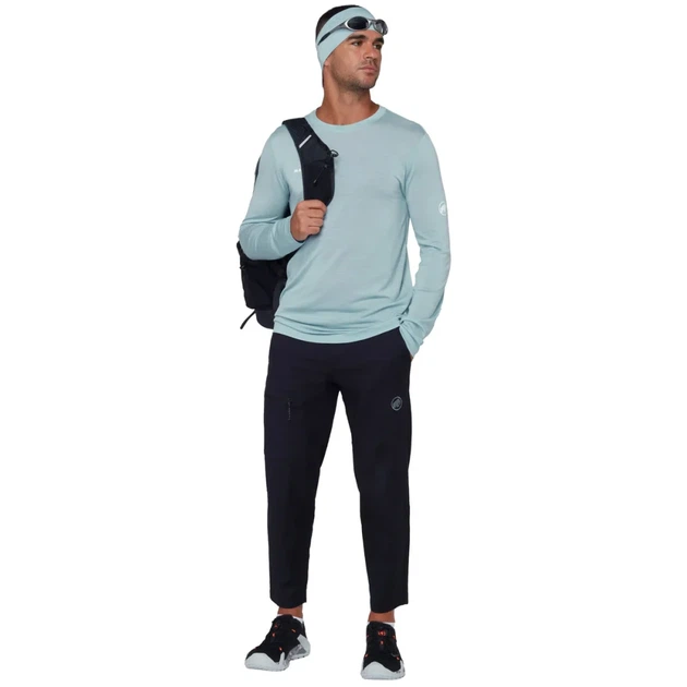 Лонгслів Mammut Tree Wool FL Longsleeve M L nebla - Фото 5 Лонгслів Mammut Tree Wool FL Longsleeve M L nebla - зображення 5