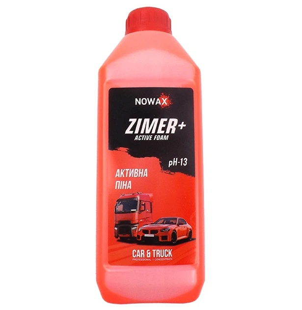 Активная пена 1 л Nowax NX01158 Zimer+ Active Foam концентрат 1:9 - Фото 1 Активная пена 1 л Nowax NX01158 Zimer+ Active Foam концентрат 1:9 - изображение 1