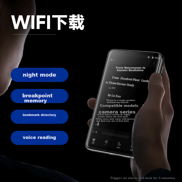 MP3-плеєр FAMUE PF31 Wi-Fi Android 10, Bluetooth, 4" - зображення 6