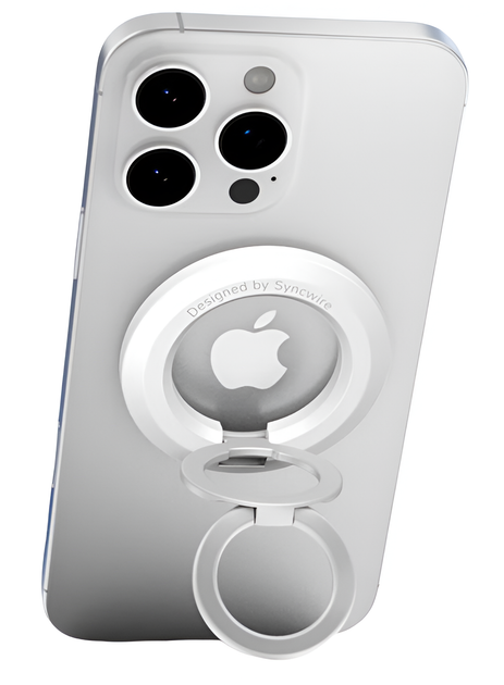 Магнитная подставка Shengwei с двойным кольцом, MagSafe, для iPhone 16/17 и iPad, для трансляций - Фото 1 Магнитная подставка Shengwei с двойным кольцом, MagSafe, для iPhone 16/17 и iPad, для трансляций - изображение 1