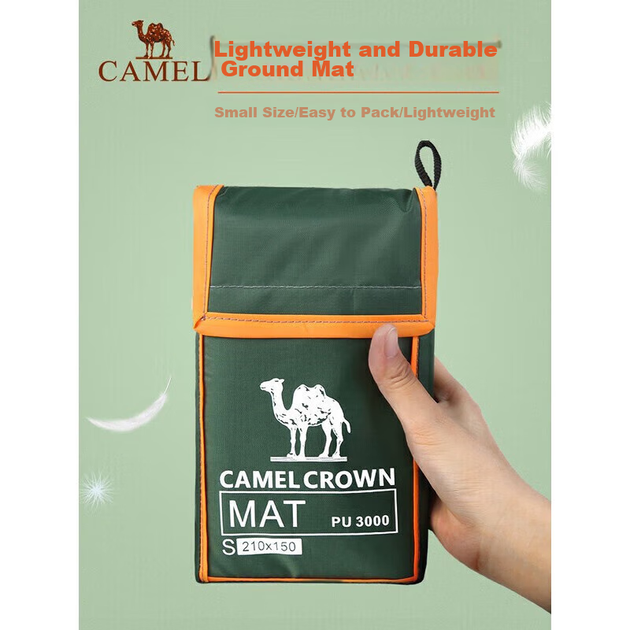 Коврик CAMEL уличный для палатки/кемпинга потолщенный, водонепроницаемый, A0S3H8101, хаки - Фото 6 Коврик CAMEL уличный для палатки/кемпинга потолщенный, водонепроницаемый, A0S3H8101, хаки - изображение 6