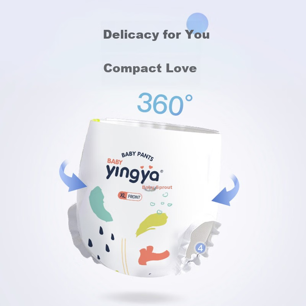 Підгузки YINGYA XXL 2×76 шт - зображення 7