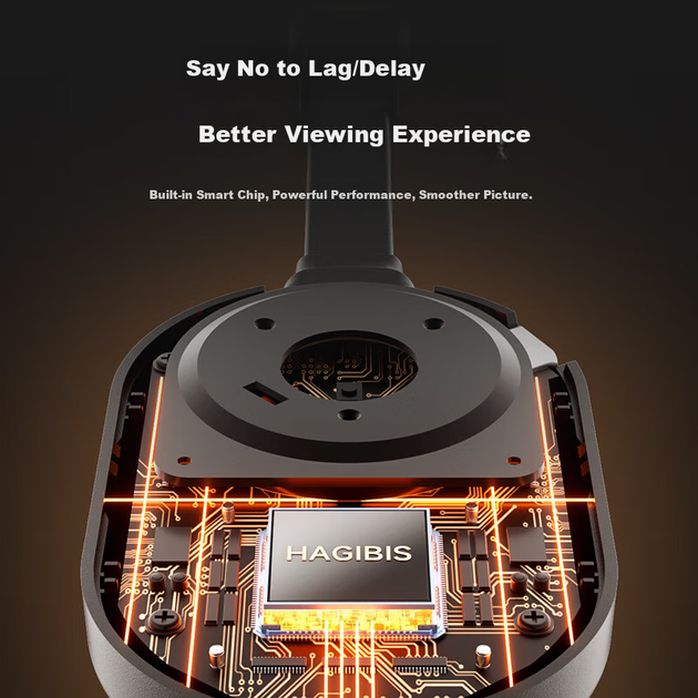Передавач Hagibis бездротовий для дублювання екрана HDMI 4K 30 Гц з телефона та комп'ютера на телевізор і проектор - зображення 6