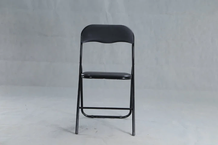 Стул TIKO чёрный каркас/чёрная экокожа 80x44x47 см 120 кг - изображение 3
