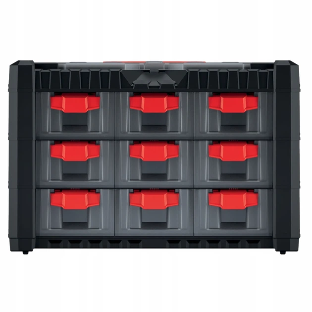 Органайзер Kistenberg Multicase Cargo 30" 400x200x260 мм полимерный прозрачный с 9 выдвижными ящиками - Фото 8 Органайзер Kistenberg Multicase Cargo 30" 400x200x260 мм полимерный прозрачный с 9 выдвижными ящиками - изображение 8