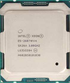 Процессор Intel Xeon E5-2687W v4 12 ядер 24 потока 3.0–3.5GHz LGA2011-3 Б/У - Фото 1 Процессор Intel Xeon E5-2687W v4 12 ядер 24 потока 3.0–3.5GHz LGA2011-3 Б/У - изображение 1