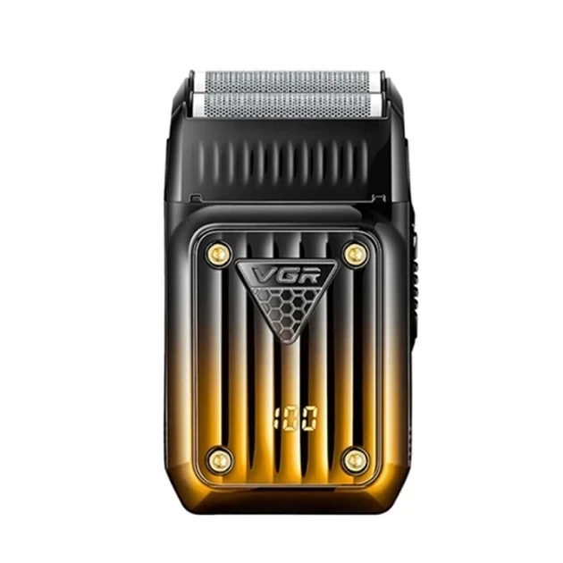 Многофункциональный триммер VGR V-644 3 в 1 с машинкой для стрижки и шейвером до 200 минут работы Т-образный нож 10 насадок - изображение 8