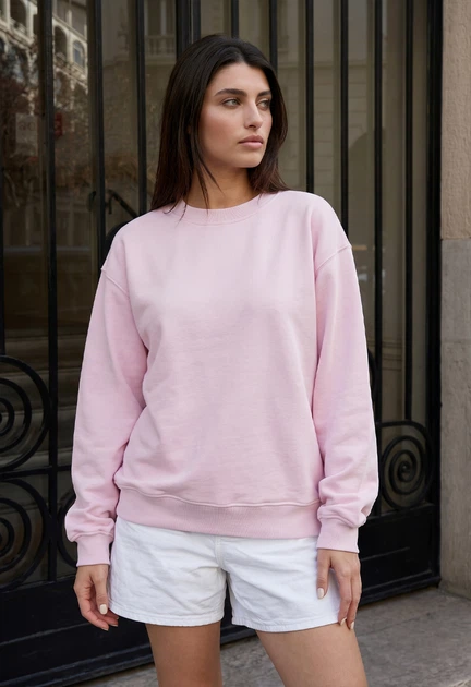 Свитшот Женский Стаф Розовый С Принтом Спортивная Кофта Staff Zy Morning Ritual Oversize XS (400704) - Фото 2 Свитшот Женский Стаф Розовый С Принтом Спортивная Кофта Staff Zy Morning Ritual Oversize XS (400704) - изображение 2