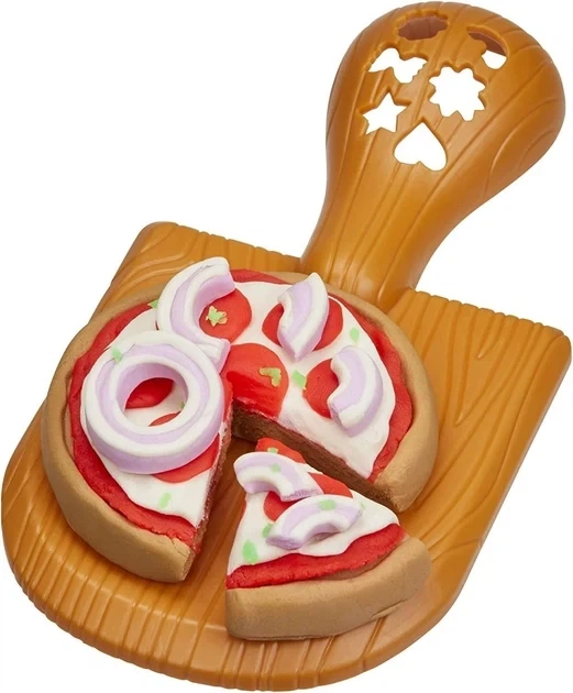 Набор для лепки Печем пиццу Play-Doh Hasbro (F4373) — Пластилин с аксессуарами Пицца - изображение 8