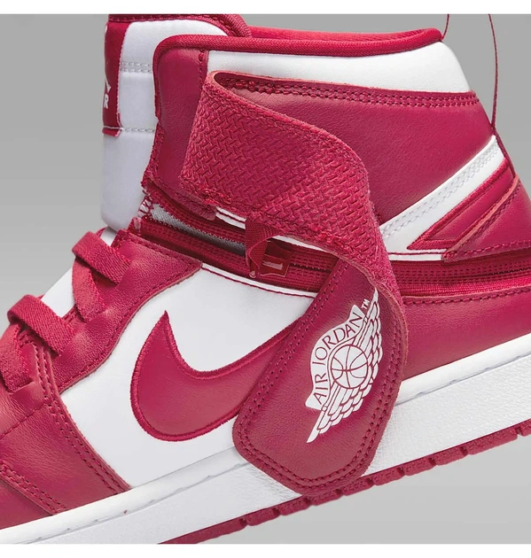 Кроссовки мужские Jordan 1 Hi Flyease Red/Black 43 Белый, Красный CQ3835-601 - Фото 6 Кроссовки мужские Jordan 1 Hi Flyease Red/Black 43 Белый, Красный CQ3835-601 - изображение 6