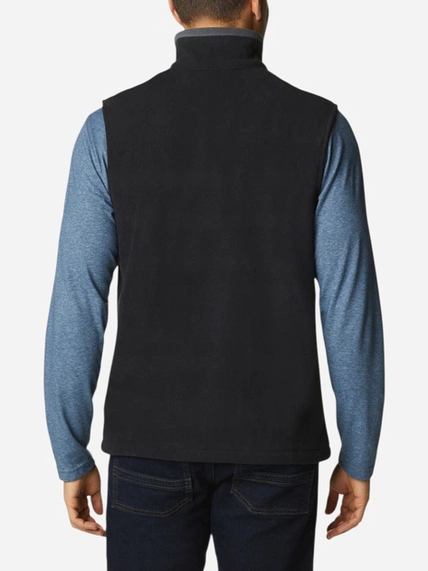 Теплий жилет флісовий чоловічий Columbia Fast Trek Fleece Vest 1460001009 S Чорний (195982609836) - Фото 5 Теплий жилет флісовий чоловічий Columbia Fast Trek Fleece Vest 1460001009 S Чорний (195982609836) - зображення 5