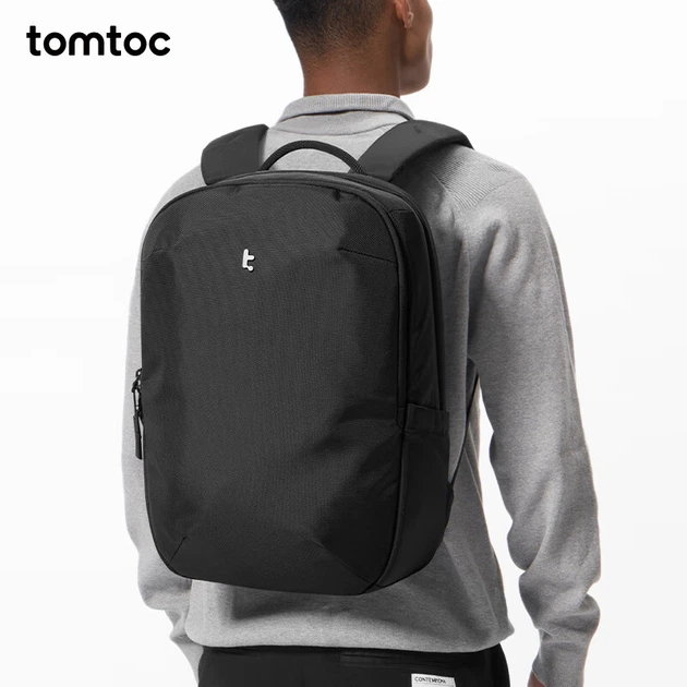 Рюкзак Tomtoc мужской для ноутбука 15.6" деловой, 20 л - Фото 2 Рюкзак Tomtoc мужской для ноутбука 15.6" деловой, 20 л - изображение 2
