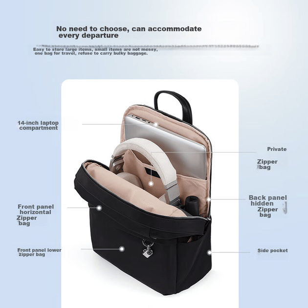 Рюкзак Samsonite Business Commute для ноутбука 14" женский - Фото 8 Рюкзак Samsonite Business Commute для ноутбука 14" женский - изображение 8