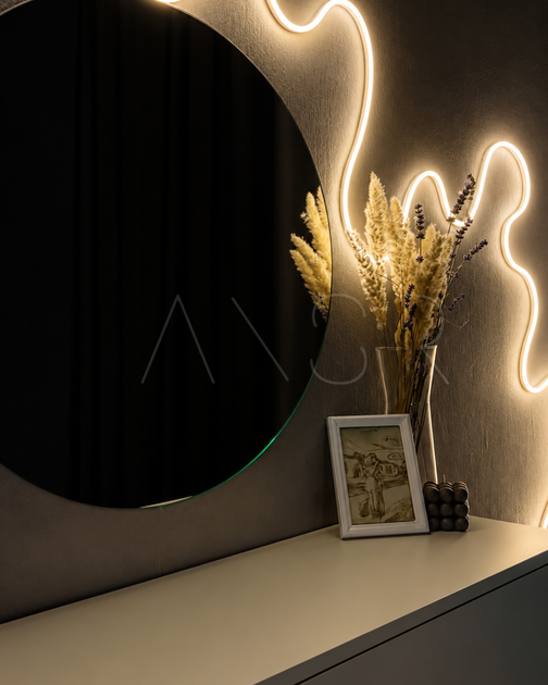 Гнучкий неон FlexGlow LUX 220V теплого білого кольору 5 метрів - зображення 14