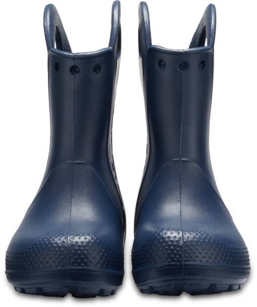 Дитячі крокси гумові чоботи Crocs Handle It Rain Boot Kids Blue Navy (25/26, синій) - Фото 4 Дитячі крокси гумові чоботи Crocs Handle It Rain Boot Kids Blue Navy (25/26, синій) - изображение 4