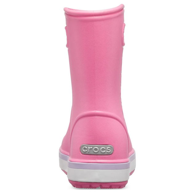 Дитячі крокси гумові чоботи Crocs Kids Crocband Rain Boot Pink (33/34, рожевий) - Фото 4 Дитячі крокси гумові чоботи Crocs Kids Crocband Rain Boot Pink (33/34, рожевий) - зображення 4