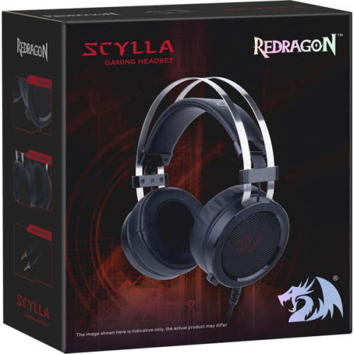 Наушники Redragon Scylla Black-Red (75064) - изображение 7