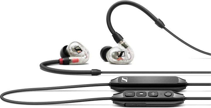 Наушники Sennheiser IE 100 PRO Wireless Clear (509172) - Фото 2 Наушники Sennheiser IE 100 PRO Wireless Clear (509172) - изображение 2