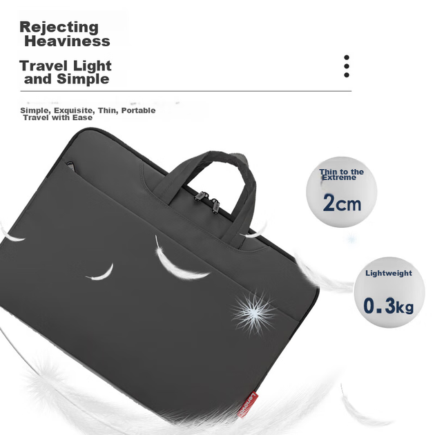 Сумка для ноутбука Lenovo, подходит для ноутбуков Lenovo Xiaoxin ThinkBook14+ B11 14 дюймов. - Фото 5 Сумка для ноутбука Lenovo, подходит для ноутбуков Lenovo Xiaoxin ThinkBook14+ B11 14 дюймов. - изображение 5