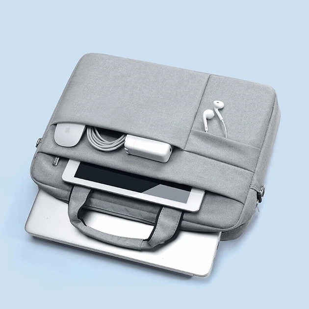 Сумка для ноутбука Taikesen, чехол для портативного ноутбука, совместимый с Apple Macbook 14 дюймов, Lenovo, Huawei, сумка через плечо для мужчин и женщин. - Фото 4 Сумка для ноутбука Taikesen, чехол для портативного ноутбука, совместимый с Apple Macbook 14 дюймов, Lenovo, Huawei, сумка через плечо для мужчин и женщин. - изображение 4