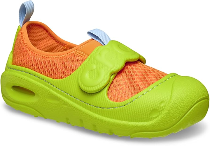 Дитячі крокси сандалії для хлопчика Crocs Swiftwater Splash Green/Orange (30/31, зелений) - зображення 2
