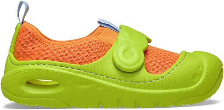 Дитячі крокси сандалії для хлопчика Crocs Swiftwater Splash Green/Orange (30/31, зелений) - зображення 3