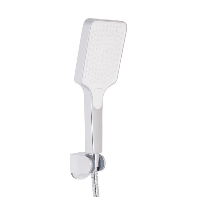Змішувач для ванни Crow, Chrome (k30) з душовим гарнітуром QTCRO259CRM48646 Qtap - Фото 4 Змішувач для ванни Crow, Chrome (k30) з душовим гарнітуром QTCRO259CRM48646 Qtap - изображение 4