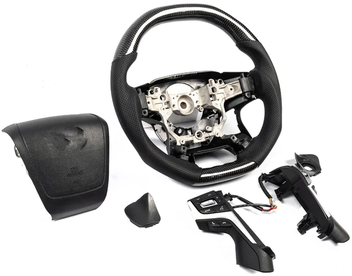 Руль в сборе (карбон) для Toyota Land Cruiser Prado 150 2009-2023 гг - изображение 5