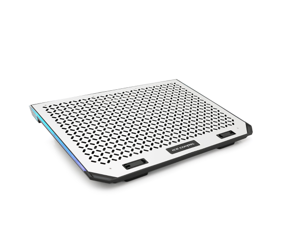 Подставка для ноутбука IceCoorel A17 16" RGB подсветка - Фото 1 Подставка для ноутбука IceCoorel A17 16" RGB подсветка - изображение 1