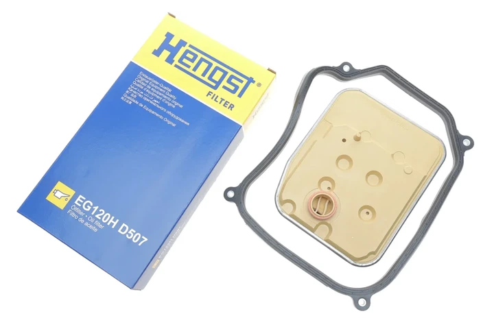 Фільтр АКПП VW T4/T5 1.9TDI/2.0/2.4D/2.5TDi 90- (з прокладкою на 5 отворів) HENGST FILTER EG120H D507 - изображение 2