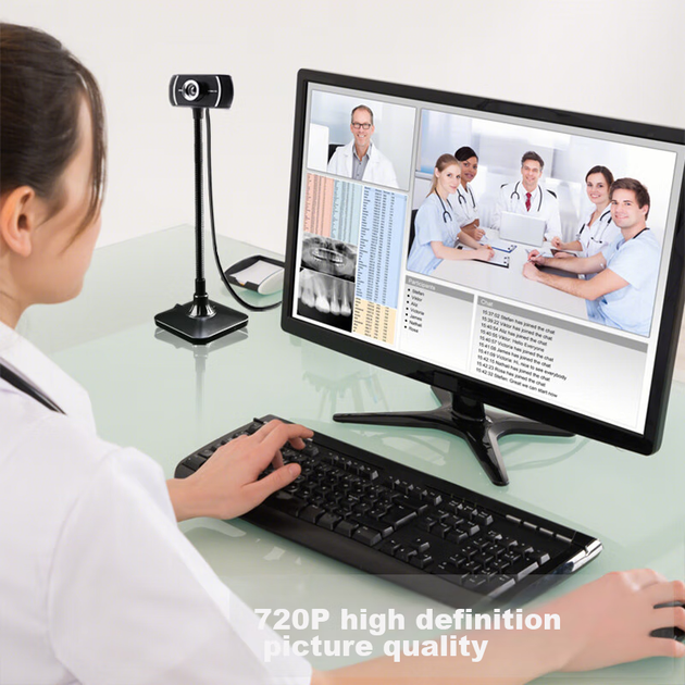 Веб-камера GESOBYTE C208 HD 720P - изображение 4