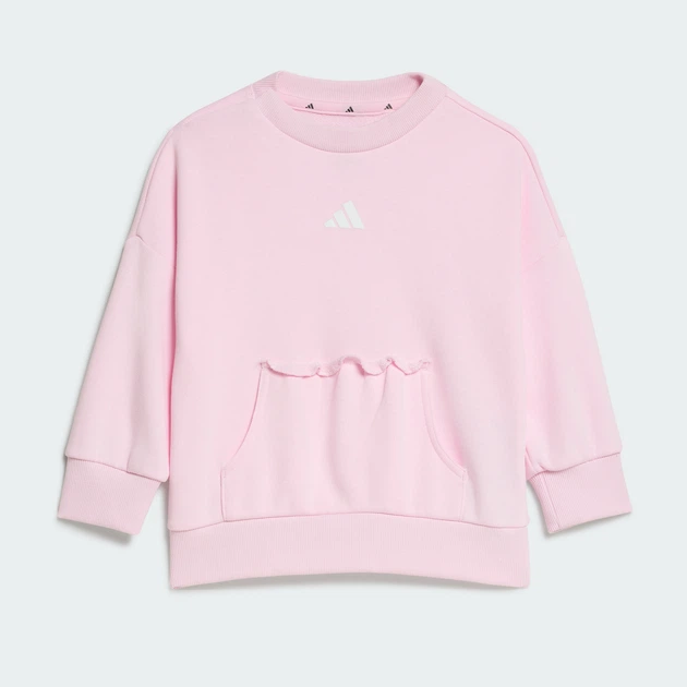 Детский комплект: свитшот и леггинсы Seasonals Sweat Infants adidas KS7598 (62) розовый (4069996629202) - изображение 3