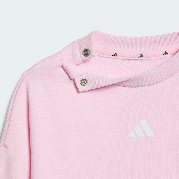 Детский комплект: свитшот и леггинсы Seasonals Sweat Infants adidas KS7598 (62) розовый (4069996629202) - изображение 7