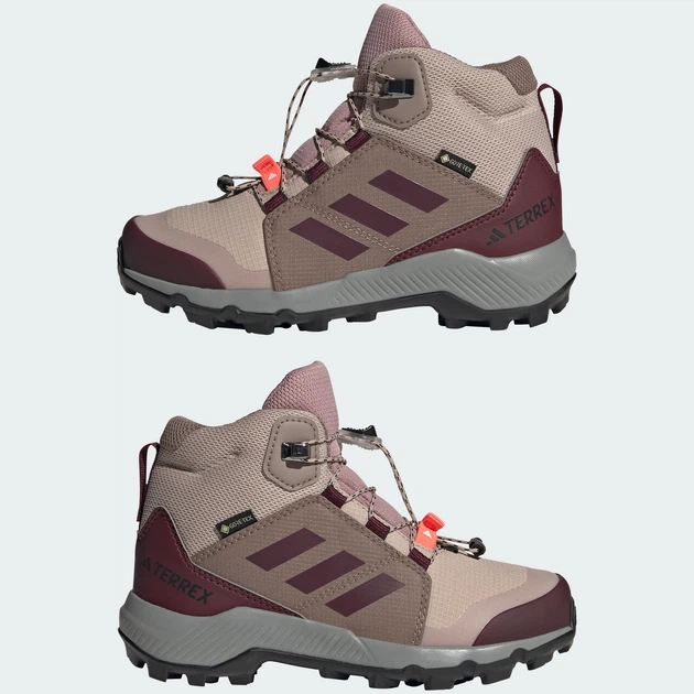 Дитячі туристичні черевики Terrex Mid GORE-TEX adidas KI5834 (35 EUR) фіолетовий (4068815601092) - зображення 8