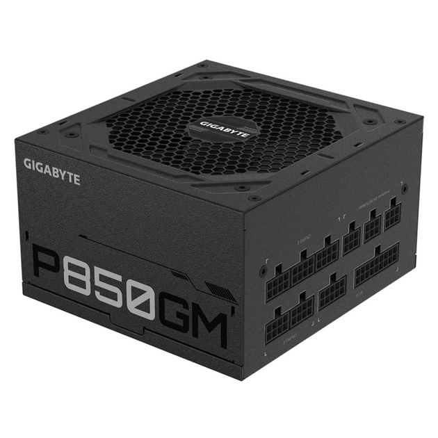 БЖ для ПК Gigabyte P850GM 850W (GP-P850GM) 80+ Gold - Фото 1 БЖ для ПК Gigabyte P850GM 850W (GP-P850GM) 80+ Gold - зображення 1