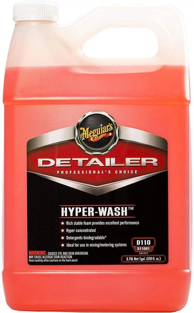 Концентрат шампунь гипермойка Meguiars Detailer HyperWash 3,79л Meguiars D11001 - изображение 2